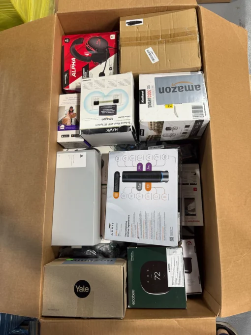 amazon customer returns electronics pallet canada