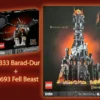 LEGO 10333 The Lord of the Rings Barad-dûr & 40693 The Winged Beast