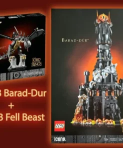 LEGO 10333 The Lord of the Rings Barad-dûr & 40693 The Winged Beast