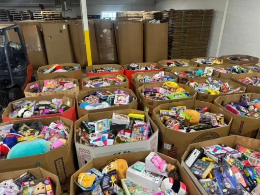 assorted toys wholesale pallets canada