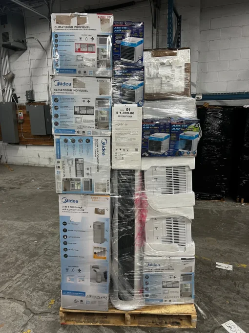 air conditioner liquidation pallets canada