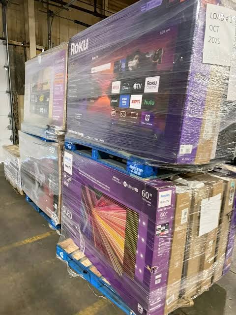 television liquidation pallets canada