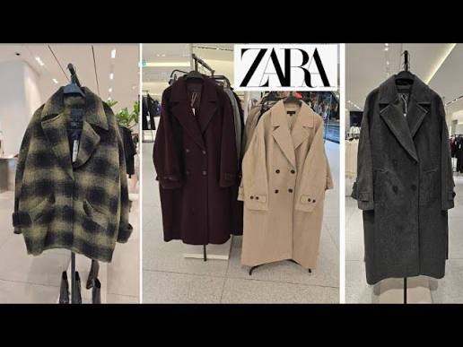 zara clothing coats