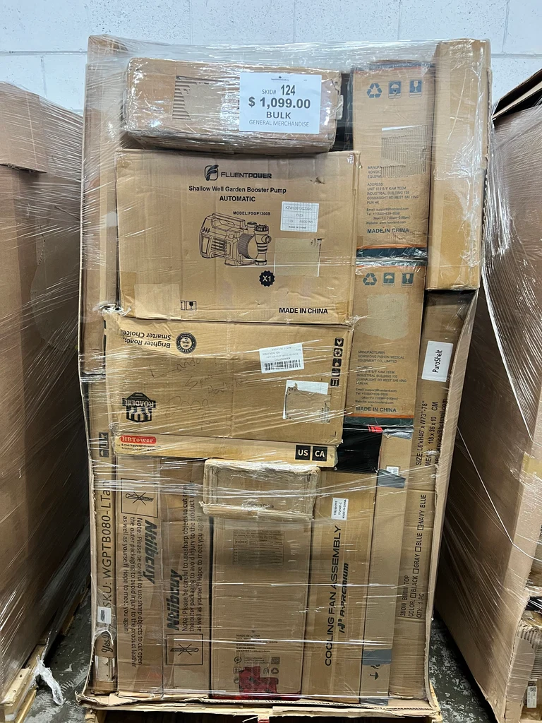 amazon general merchandise pallets