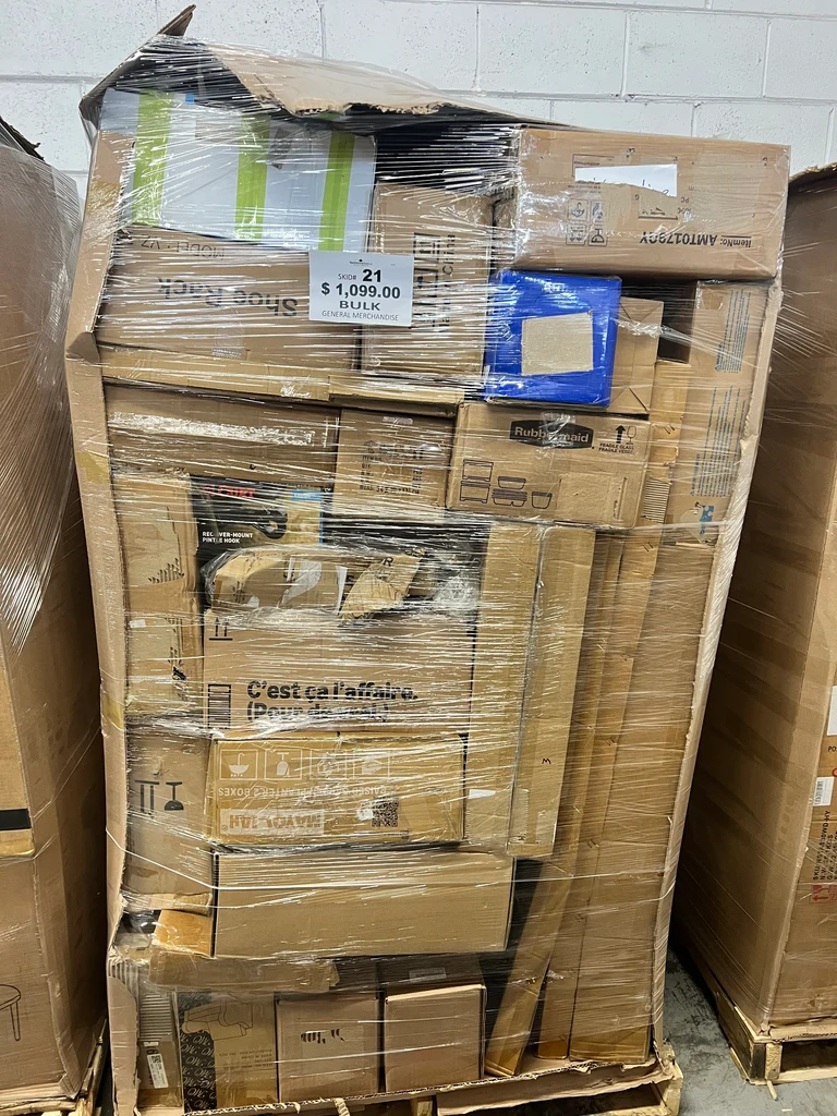 general merchandise pallets for sale