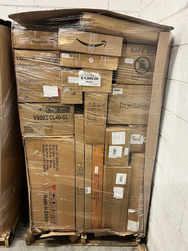 walmart general merchandise pallets