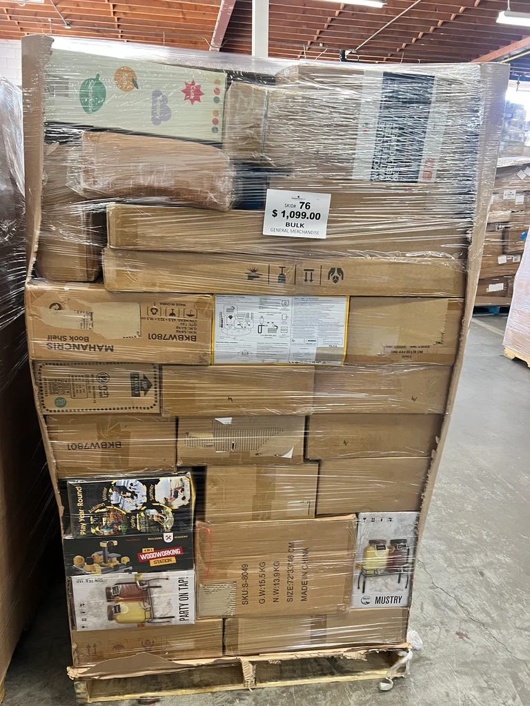 general merchandise pallets near me