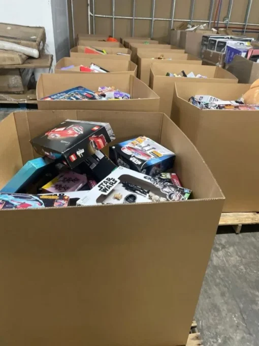 mixed toys pallets wholesale canada