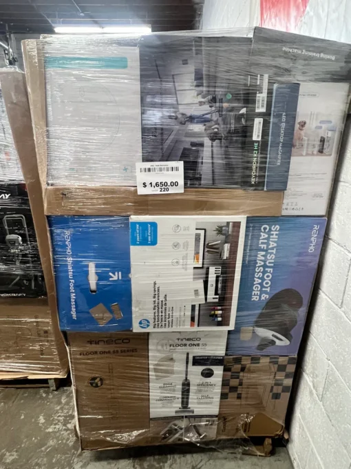 electronic pallet liquidation